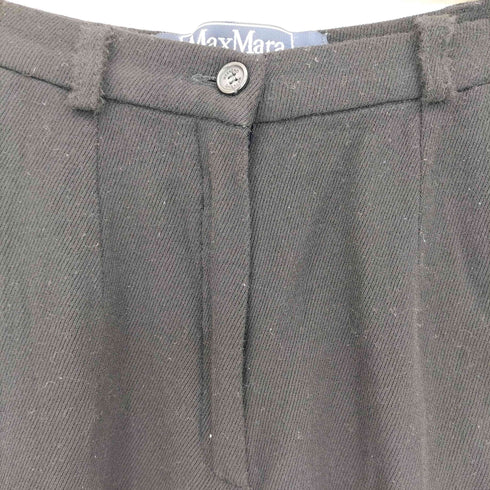 マックスマーラウィークエンド MAX MARA WEEKEND イタリア製 ウール スラックス レディース JPN:42